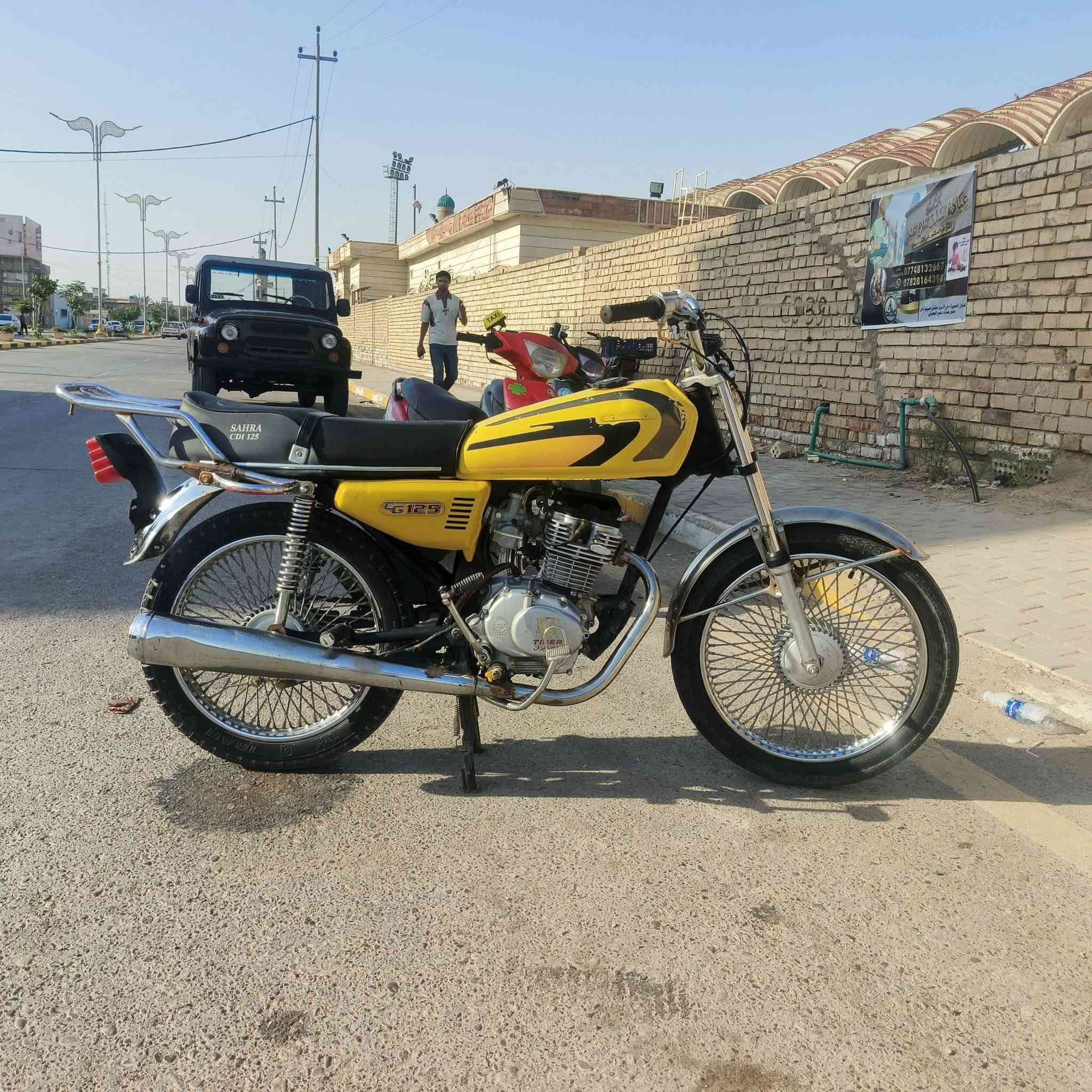 دراجه تايكر موديل 2021 كله شغال كفالة 
المكان واسط صويرة
السعر اتصل ودلل
***********
***********
