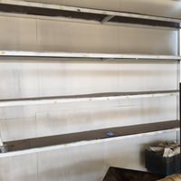 ٣ رفوف محل • حديد • ٢.٥م×٣م×٤٠سم