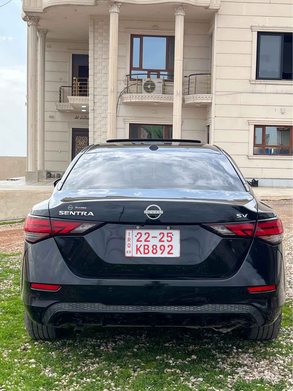Nissan Sentra 2024 Sv plus
فول فول 
بص جملغ صبغ بدون دواغل بدون ارباك
رقم كاتي اربيل
موصفات
شاشه
٥ كاميره
داخل كريمي
كوشن جلد
كوشن هيتر
كوشن كهربايي
ويل كروم
تحديد سرعه
شغال
قودي ئيشاره
قودي رادار
ستيرن هيتر
شحن تايب سي
شحن USB 
وتو هولد
Eco

عنوان عقره
*********** أربيل, العراق
