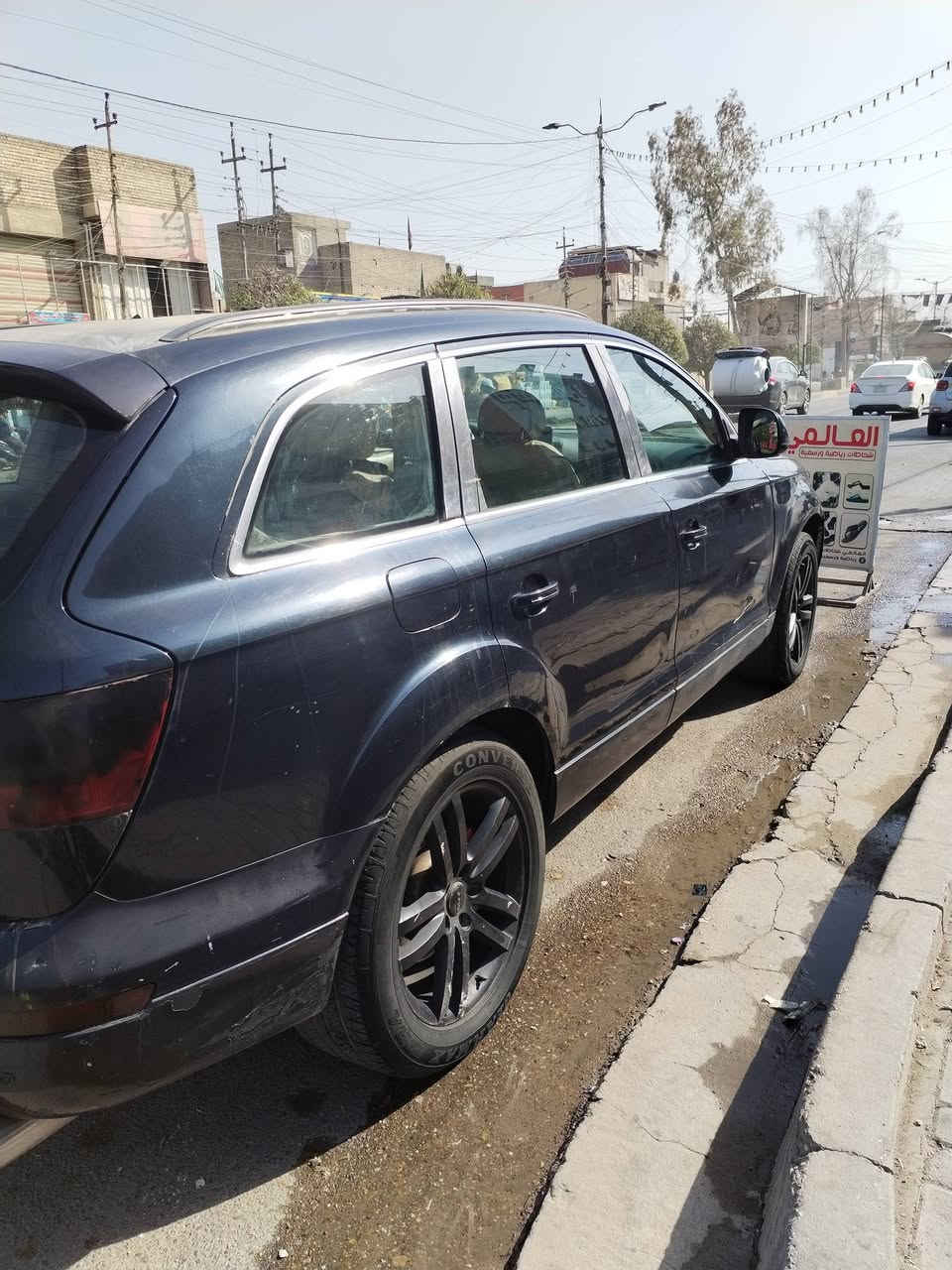 السلام عليكم أودي ٢٠٠٧ Q7 كيرومحرك لكزز ٨سلندر رقم بغداد بأسمي السعر ٨٥ وبيها مجال ***********
