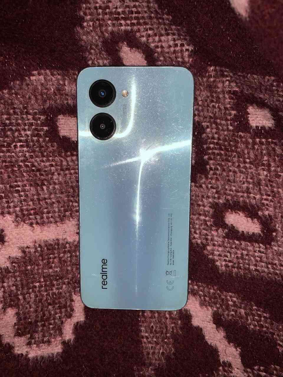 من رخصت أدمن ريلمي c33 نضيف 85% ذاكره 128 شاحنه موجوده سعر 70 مكاني رمادي تاميم ***********
