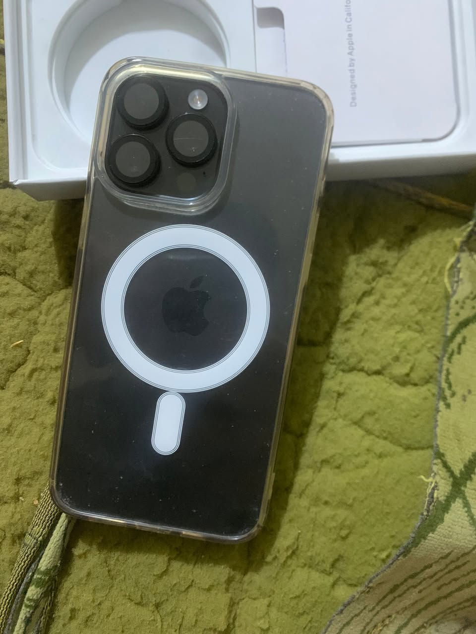 ١٥ برو ماكس اسود سعر بمليون و٥٠ مع كارتونه


**إذا كنت صاحب هذا الإعلان وتريد حذفه لأي سبب، رجاءا أرسل رسالة إلى الدعم الفني**