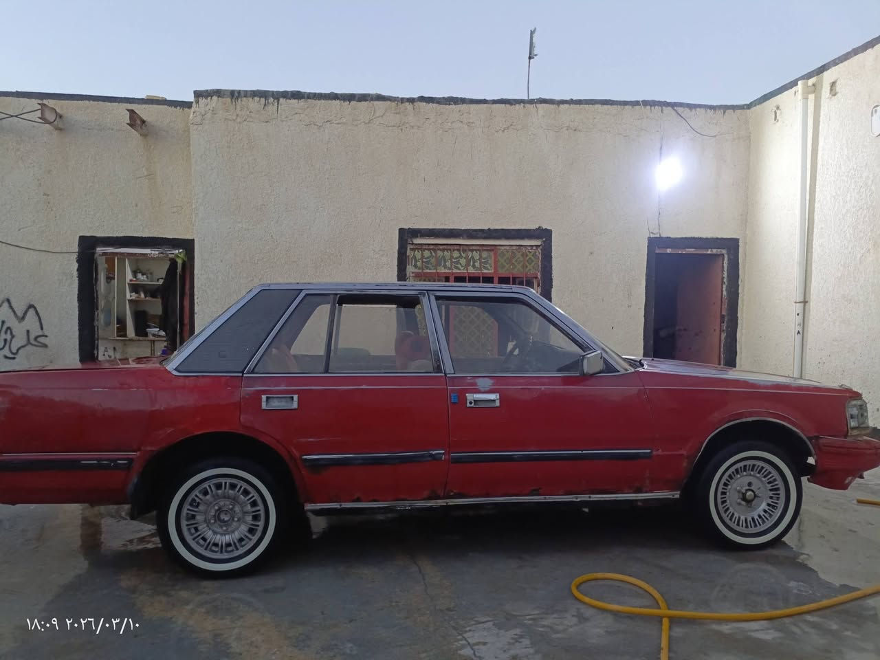 السلام عليكم سوبر البيع موديل 85 تخم تاير جديد باتري جديد محرك ثنين ونص نضيف كير نضيف سياره جاهزه لايت عالي ناصي حداديه جديده صبق شركه كهربايات كلها شغاله وكاله عامه وذا تريد هاذا رقم وتعال نتتصال *********** مكلف بنشرر 👍🏻
