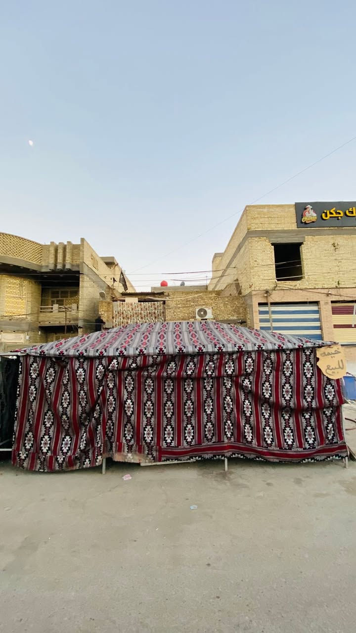 سلام عليكم للبيع خيمه 4*6 شغل جديد مامستخدمه الاستفسار***********
