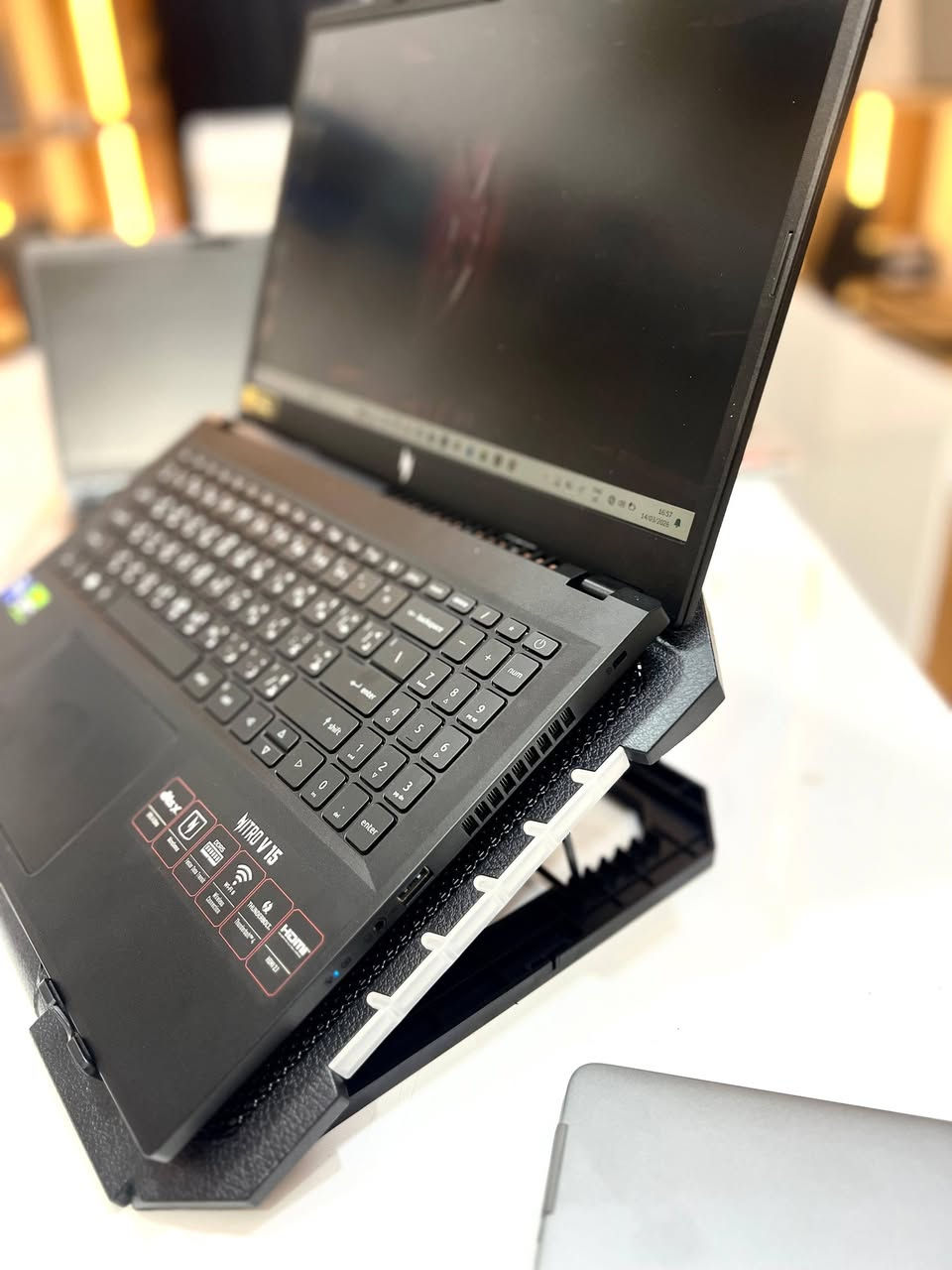 Acer nitro v15
لابتوب نظافه ١٠٠% مستخدم قليل اخو الجديد ميتفوت
المواصفات:
المعالج core i5 
جيل 13 فئة H
الهارد 512 ssd 
الرام 16 ddr5 
كرت الشاشه RTX 4050 6GB 
الشاشه Ips FHD 144Hz 
عنواني بغداد مدينة الصدر موجود توصيل


**إذا كنت صاحب هذا الإعلان وتريد حذفه لأي سبب، رجاءا أرسل رسالة إلى الدعم الفني**