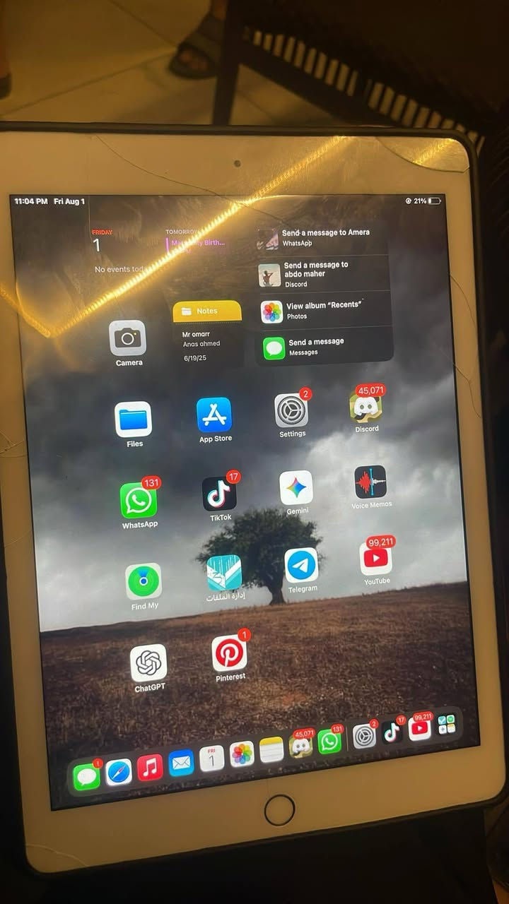 ايباد جيل خامس مساحه 32


**إذا كنت صاحب هذا الإعلان وتريد حذفه لأي سبب، رجاءا أرسل رسالة إلى الدعم الفني**