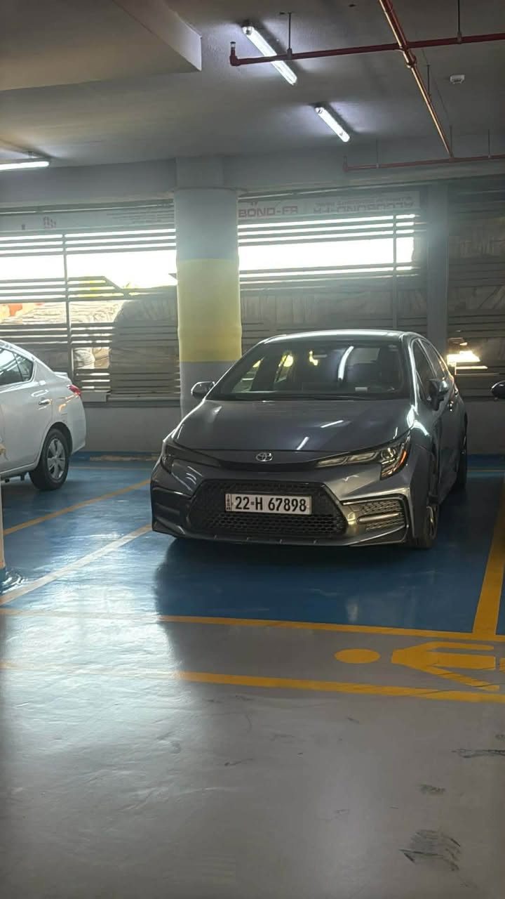 🚗 للبيع Toyota Corolla SE 2020 تويوتا كورولا

* اللون: رصاصي
* الممشى: 75 ميل
* فئة SE الرياضية
* مكينة وكير مكفولات وبحالة ممتازة صدر السياره ممتاز 
*ويل كب مو ويل عادي جدا جميل ورزن
*ايرباكات ودواخل سليمه 
* السيارة نظيفة جداً وجاهزة للفحص بأي مكان
* الضربة قبغ جنطة حادثه كلش حلو وصور الحادث بالمنشور 
*السياره باسمي تحويل ثاني يوم 
💰 السعر: (129)وبيه مجال
مكاني بغداد حي الجامعة السياره استخدام شخصي علئ كد دوامي يعني مراكضه لا تكسي ولا غيره 

📞 للاستفسار: (***********)
