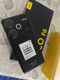 بوكو f6 ذاكرة512 اسود طافي الجهاز جديد بمعنى الكلمه مشتغل شيء بسيط نضا...