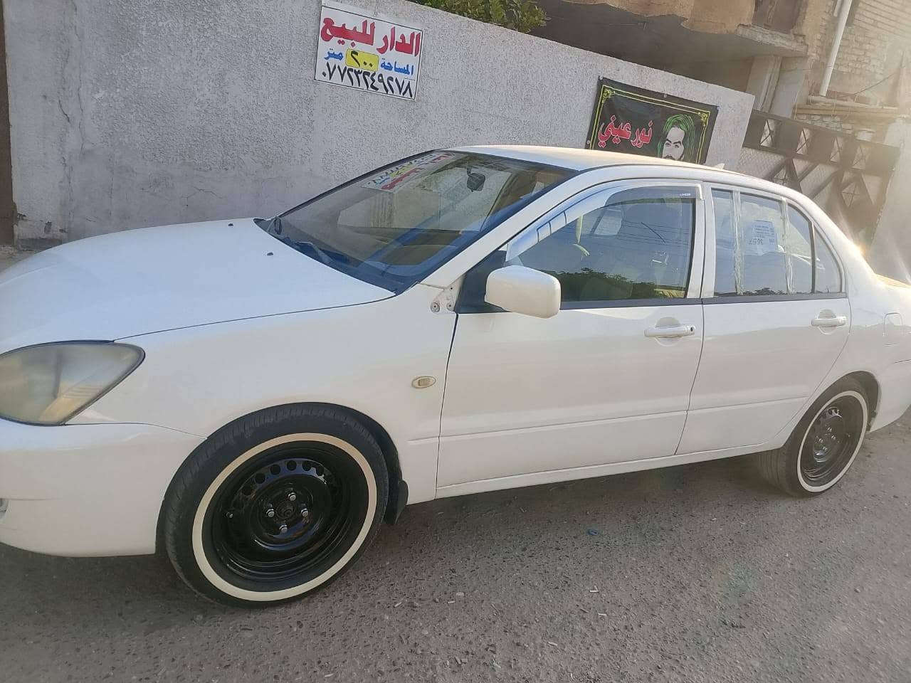 لانسر موديل 11 مصبوغه عام جماليه
رقم بغداد بسمي تحويل ثاني يوم (كير ومحرك. جديد) تبريد شغال 
تخم تاير جديد +صدر امامي جديد 

السعر: 67 بيها مجال حك الجيه
مكاني بغداد العبيدي 
التواصل: ***********
