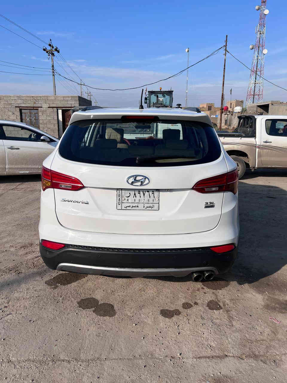 سنتافيا 2015 رقم بصرة
وارد خليجي 
محرك 6 سلندر
7 راكب
كفالة فقط صبغ جاملق امامي الايمن
مكانها ميسان 
السعر 185 $ وبيها مجال 
***********
