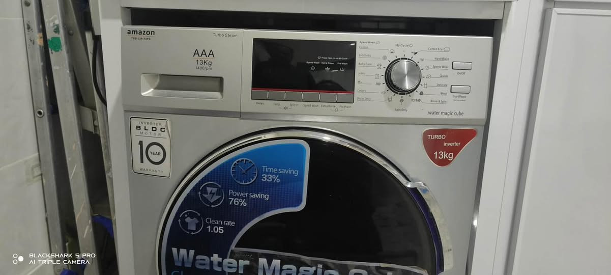 Amazon 13 کیلۆ turbo steam 
تازە ھەموو مانگێک ئیشی نەکردووە 
ھەموو گیانی بەشەرت.
شوێن سلێمانی.
نرخ 300,000

Viber WhatsApp ژمارەی مۆبایل***********
