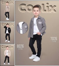 طقم ولادي • ٣ قطع • خامة أولى