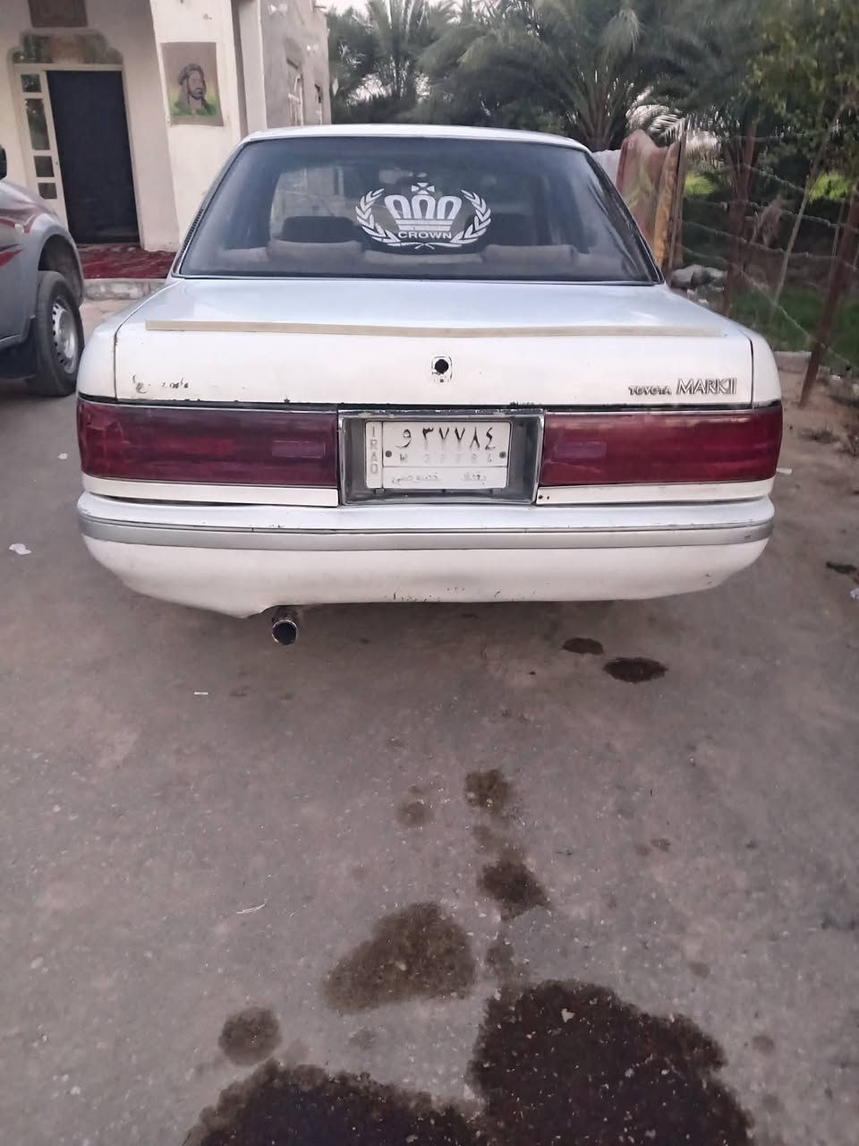 سلام عليكم
كروسيده البيع او مراوس  رقم بغداد مشروع وطني مديل ٩٢ سياره حلوه مال جناي  السعر ٣٨ المكان ديوانيه شاميه
للتواصل   ***********
