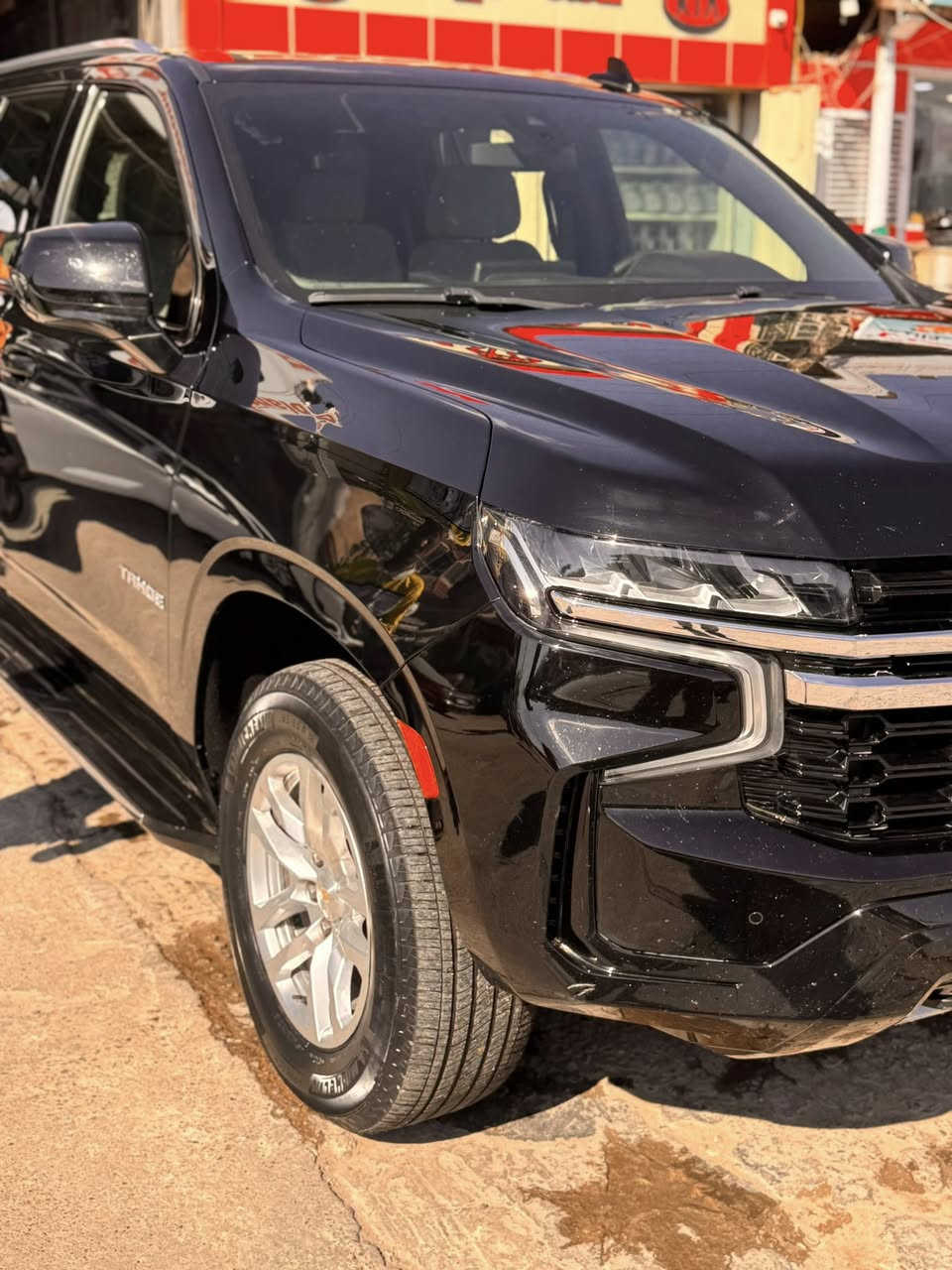 السلام عليكم 

تاهو 2022 LS 

مكفوله كفاله عامه 

ماشيه 87 الف 

رقم بغداد بسمي جديد 
￼
وكالة المنصور 

سياره جديده مل بيت 

مكان سياره بغداد حي جهاد 

***********
