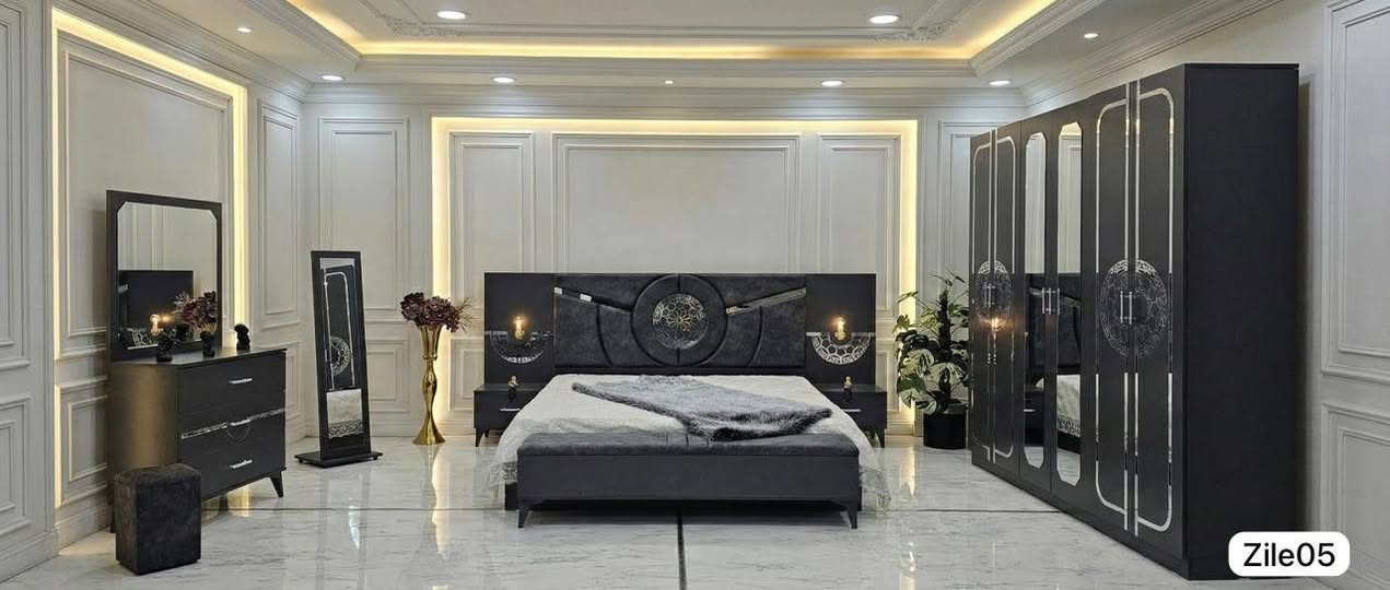 💰 **السعر نقداً: 850 فقط**
💳 **السعر بالتقسيط: 1,100**
القسط : 66 الف فقط 

✨ غرف نوم تركية موديل حديث – فخامة وجودة عالية ✨

اختار من بين موديلاتنا المميزة:
🌟 Turhal04 – بيج دافئ بلمسات بنية ف
🌟 Zile05 – لون داكن فاخر لعشاق التميز

🔹 خشب متين عالي الجودة
🔹 تشطيب راقٍ وتفاصيل دقيقة
🔹 خزائن واسعة مع مرايا عصرية
🔹 إضاءة LED مخفية تضيف لمسة فخامة

✅ ضمان 5 مرات شد وفتح – تحمل ممتاز وجودة مضمونة

📍 العنوان: رمادي–تاميم–شارع النخيل–مقابل المحطة النخيل

📩 للحجز والاستفسار يرجى زيارة الجمعيه
🚚 الكمية محدودة – سارع بالحجز قبل نفاذ الكمية!


**إذا كنت صاحب هذا الإعلان وتريد حذفه لأي سبب، رجاءا أرسل رسالة إلى الدعم الفني**