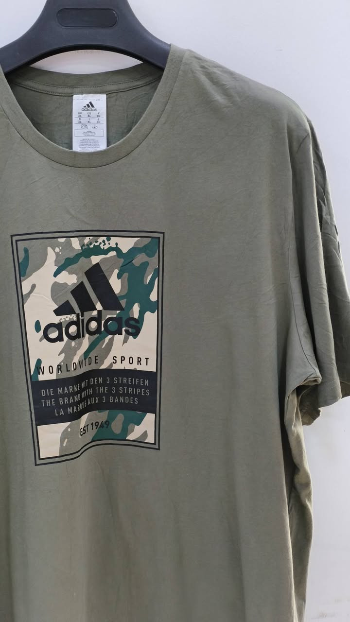 تيشيرت وكالة ماركة ADIDAS
نظافة 💯  غير مستخدم
قياس XL 
عرض التيشيرت 69 سم
السعر 20 الف
متوفر توصيل 5 🚗


**إذا كنت صاحب هذا الإعلان وتريد حذفه لأي سبب، رجاءا أرسل رسالة إلى الدعم الفني**