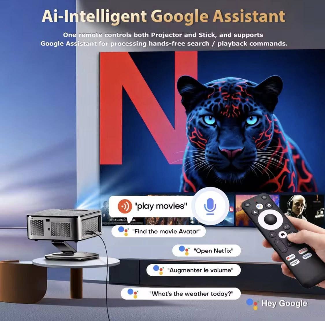 جديد غير مستخدم
📽️ سينما ببيتك! بروجكتر XIWBSY T08 موديل 2025
حول غرفتك لسينما حقيقية وشوف أفلامك ومبارياتك بوضوح خيالي وأحدث تقنيات السنة.
أهم المواصفات:
• 🆕 الموديل: XIWBSY T08 إصدار 2025 الجديد كلياً.
• 📺 قياس شاشة عملاق: يعرض صورة من 40 إنش وتوصل لحد 300 إنش، حايط غرفتك كله يصير شاشة!
• 🔊 صوت ستيريو (Hi-Fi): سماعات داخلية بنظام Stereo محيطي وصافي جداً.
• 🎬 دقة 4K و 8K مع HDR10: صورة صافية وتفاصيل خرافية مع ألوان واقعية بفضل تقنية الـ HDR10.
• 🧠 ذاكرة 64GB: أداء سريع جداً وخزن تطبيقات بدون أي تعليق.
• 🌐 نظام أندرويد 12: يوتيوب، نتفلكس، وشاهد كلها منصبة وجاهزة.
• 🔆 إضاءة خرافية: سطوع عالي 40,000 Lumens (بقدرة 2000 ANSI) لصورة واضحة وقوية.
• 🔄 دوران 360 درجة: تكدر تشغل الصورة على الحايط أو السقف وأنت ممدد بكل سهولة!
• 📡 بلوتوث 5.3: ربط سريع للسماعات الخارجية والهايدفون.
• ✨ تعديل تلقائي: الصورة تتعدل وحدها وتصير عدلة (Auto Keystone).


**إذا كنت صاحب هذا الإعلان وتريد حذفه لأي سبب، رجاءا أرسل رسالة إلى الدعم الفني**