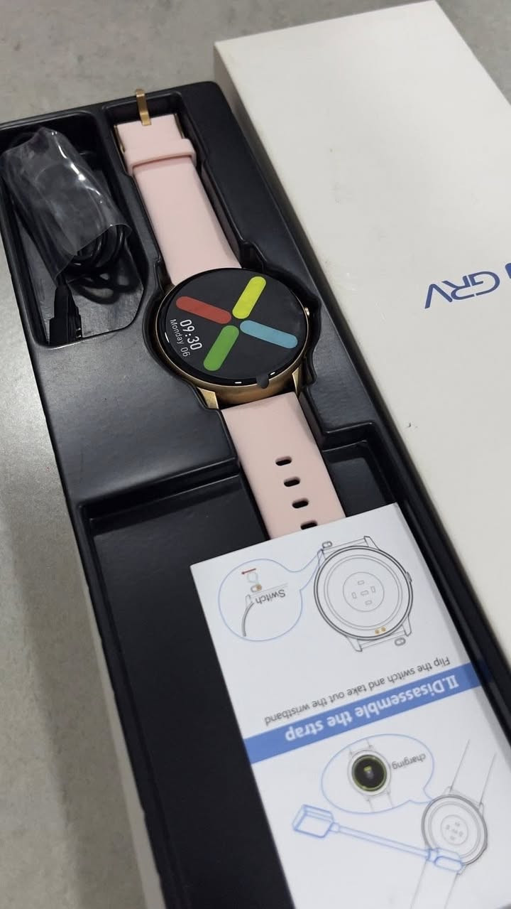 للبيع ساعة ذكية GRV SW022
اخر قطعتين   
⌚ ساعة ذكية أنيقة بتصميم دائري ولون وردي مميز، مناسبة للبنات والنساء.

✅ قياس نبضات القلب

✅ عداد خطوات وسعرات حرارية

✅ مراقبة النوم والنشاط اليومي

✅ استقبال إشعارات الهاتف

✅ أوضاع رياضية متعددة

✅ التحكم بالموسيقى

✅ مقاومة للماء والغبار IP68

✅ متوافقة مع أجهزة Android و iPhone عبر البلوتوث


**إذا كنت صاحب هذا الإعلان وتريد حذفه لأي سبب، رجاءا أرسل رسالة إلى الدعم الفني**