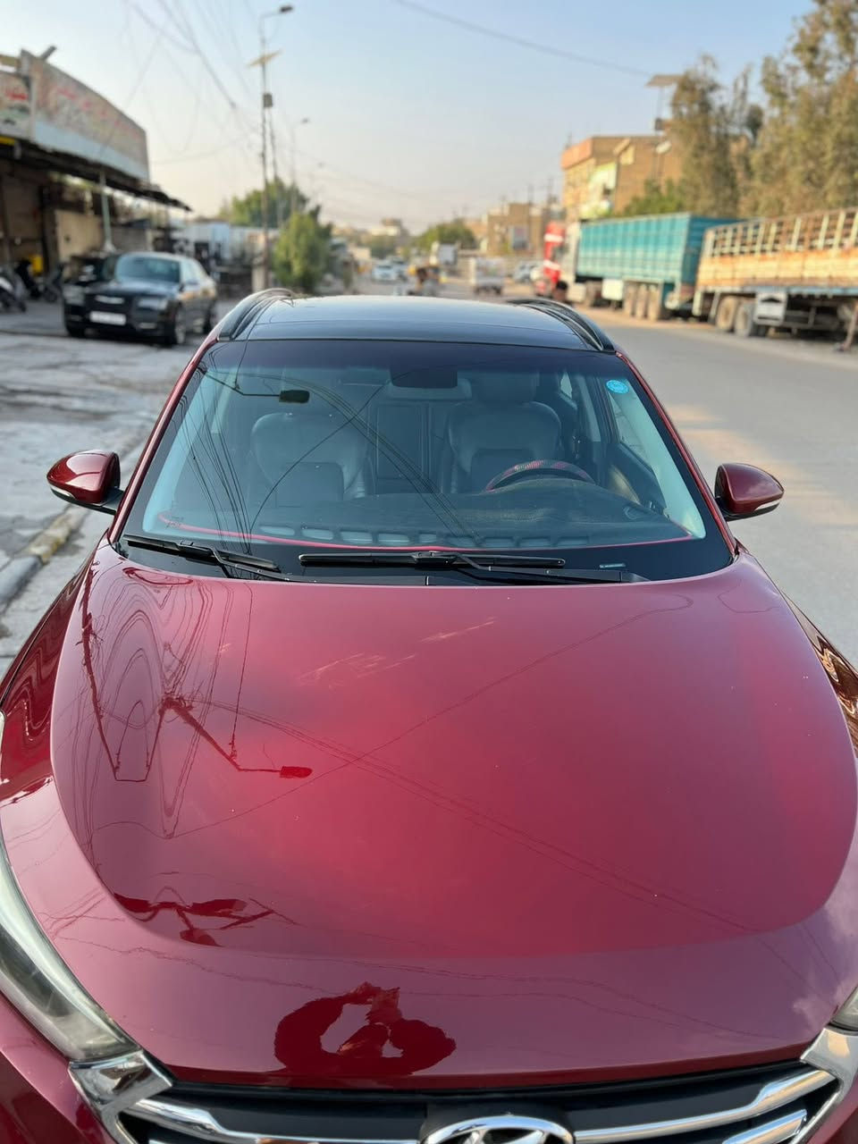 توكسان 2018 فول مواصفات 1/1
وارد كندي
رقم اربيل
محرك 2000
السياره جاهزه مابيها اي نقوصات كل فتره اسويلها ادامه نظيفة جدا وبنزين كله محسن 
تشغل وتطلع

مواصفات|
بصمه تشغيل واطفاء عن بعد
كشنات جلد كهرباء 
تدفئه خلفيه وامامية
تدفئه ستيرن والارضيات
حساسات امامي خلفي
حساسات مرايا
نظام GPS
رادارات امامية خلفيه جانبيه
لايت full led
نظام صوتي حديث
بانوراما سقيفه 
كاميرا خلفي 
سستم صوت عالي
جام خلفي بي نسبة تضليل بلادي 
منطي جماليه للسياره
تخم تايرات جدد
وضعيات قيادة
ايكو ، سبورت ، نورمال
عزل صوت ممتاز

حادث بسيط قطعتين فقط بدون دواخل 
تبديل بنيد وشبر باب سايق

العنوان بغداد 📍

رقم ***********

متواجد فيس واتس اب
