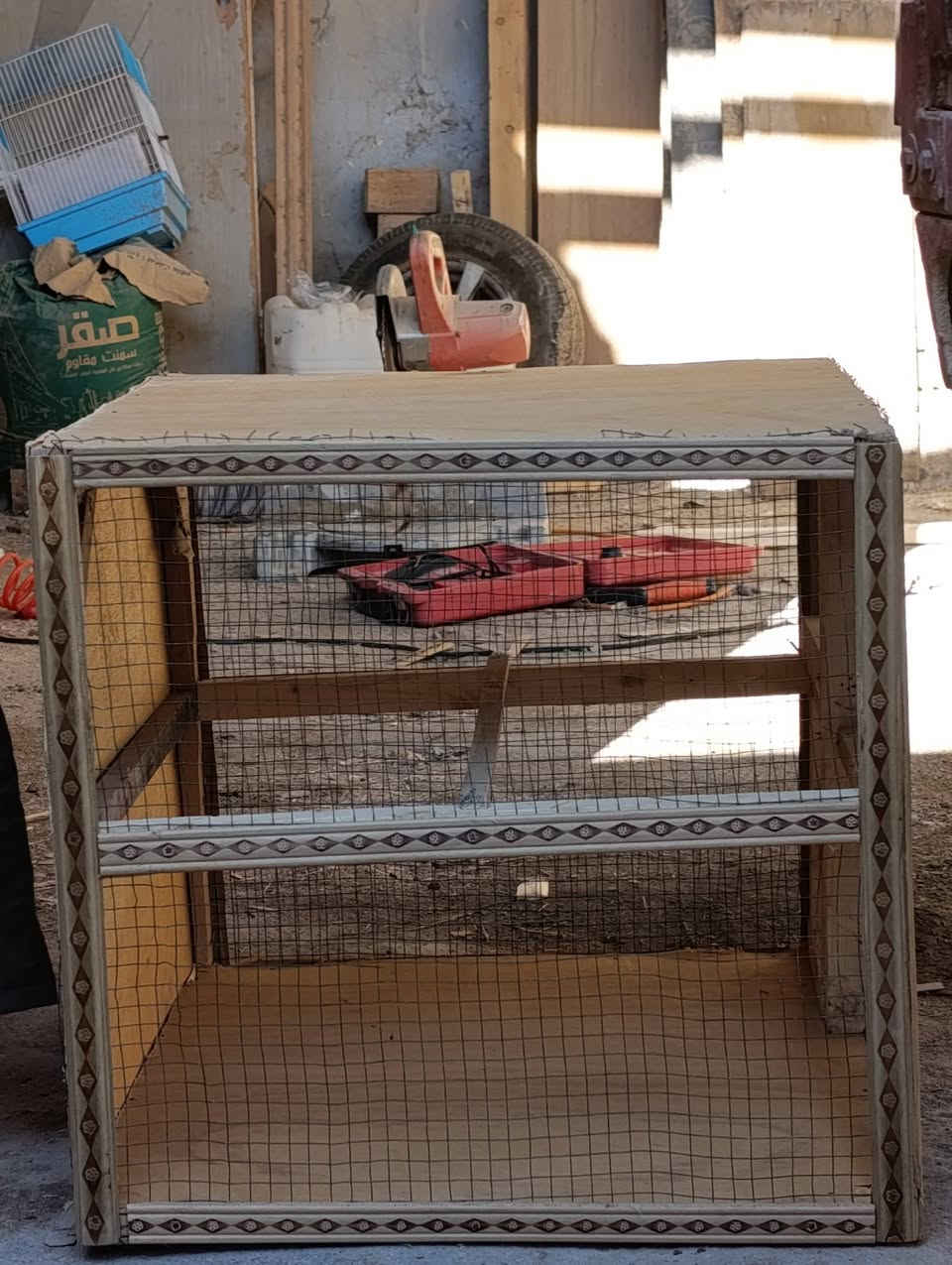 السلام عليكم شباب قفص شغل جديد الارتفاع 50 والطول 60 والنزال 45 السعر ب15 مكاني  كربلاء طويريج الشراي يتفضل خاص وبي خير ويدلل اخوكم محمد النجار


**إذا كنت صاحب هذا الإعلان وتريد حذفه لأي سبب، رجاءا أرسل رسالة إلى الدعم الفني**