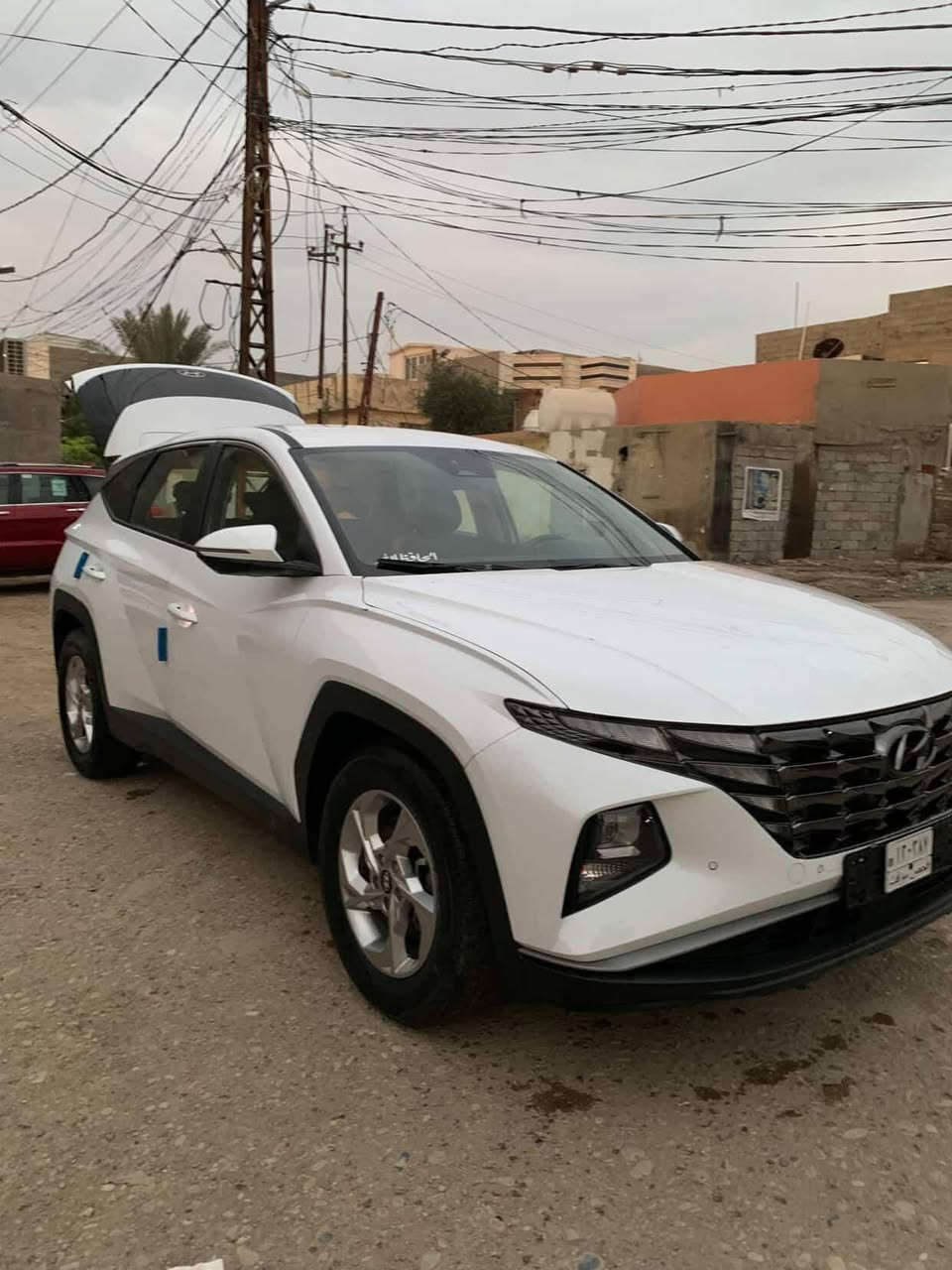 السلام عليكم توسان 2023  للبيع او مراوس السيارة كشنات جلد تدفعة تبري كشنات ستيرن تدفءة كير دكم سايد بريك كهرباء شاشة تاب السيارة بيهة بنيد وجاملغ بدون صبغ مبدلان نفس اللون والصندوق مبدل  من كورية السيارة كورية مكينة 1.6T كير 8نمر  شفتات ستيرن اشاير مري مري شفط بصمة تشغيل عن بعد  سعر السيارة ،160  وبيهة مجال للطيبين عنوا ن السيارة ديالئ بعقوبة رقم الاستفسار ***********، غير متواجد عالفيس
