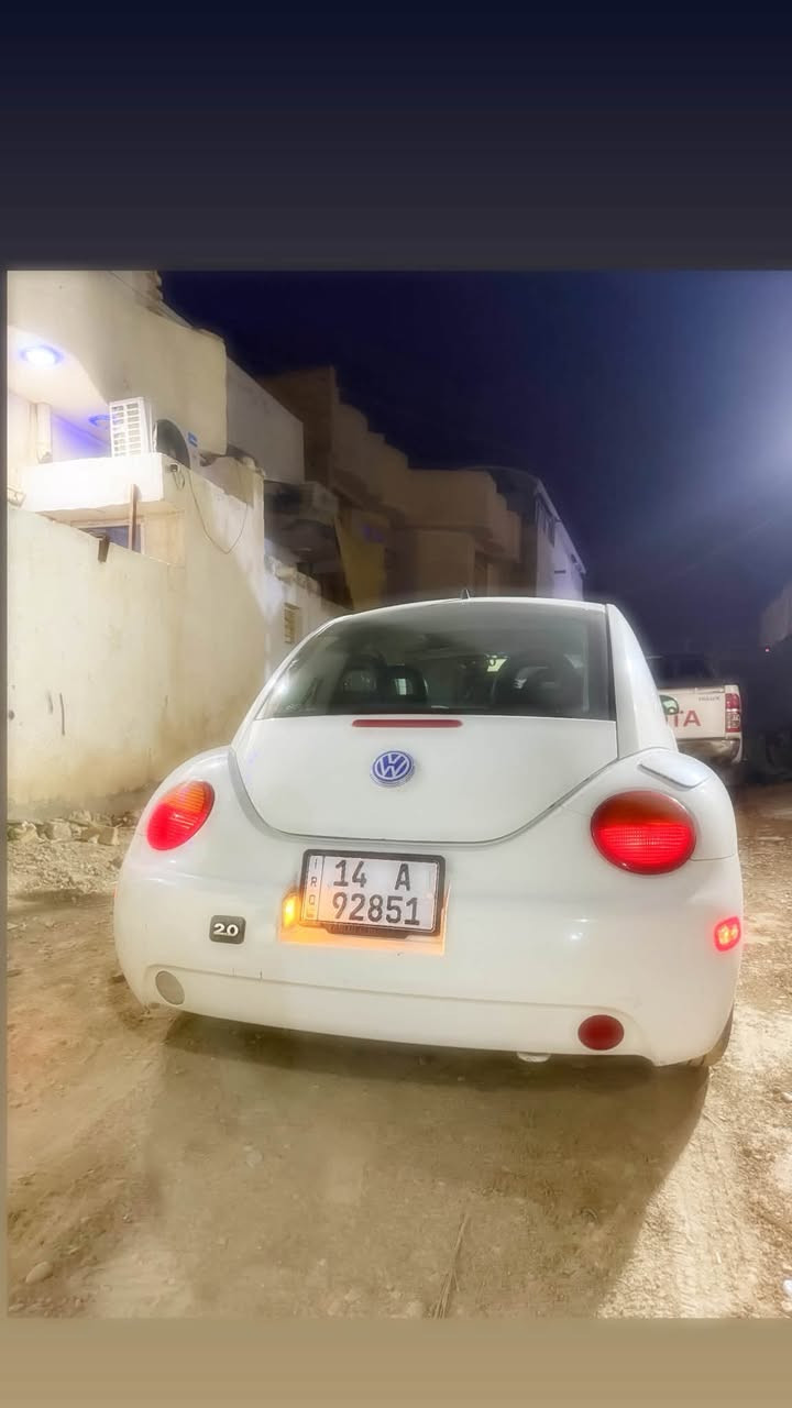 بيتل مديل 2001 كفالة عامة ابيض رقم بصره انكيلزي  مكينة 2000 دواخل جلد وتنته كير مكينة حدادية كهربائيات كله جديد السعر 54 ورقه مكان ميسان العماره ***********
