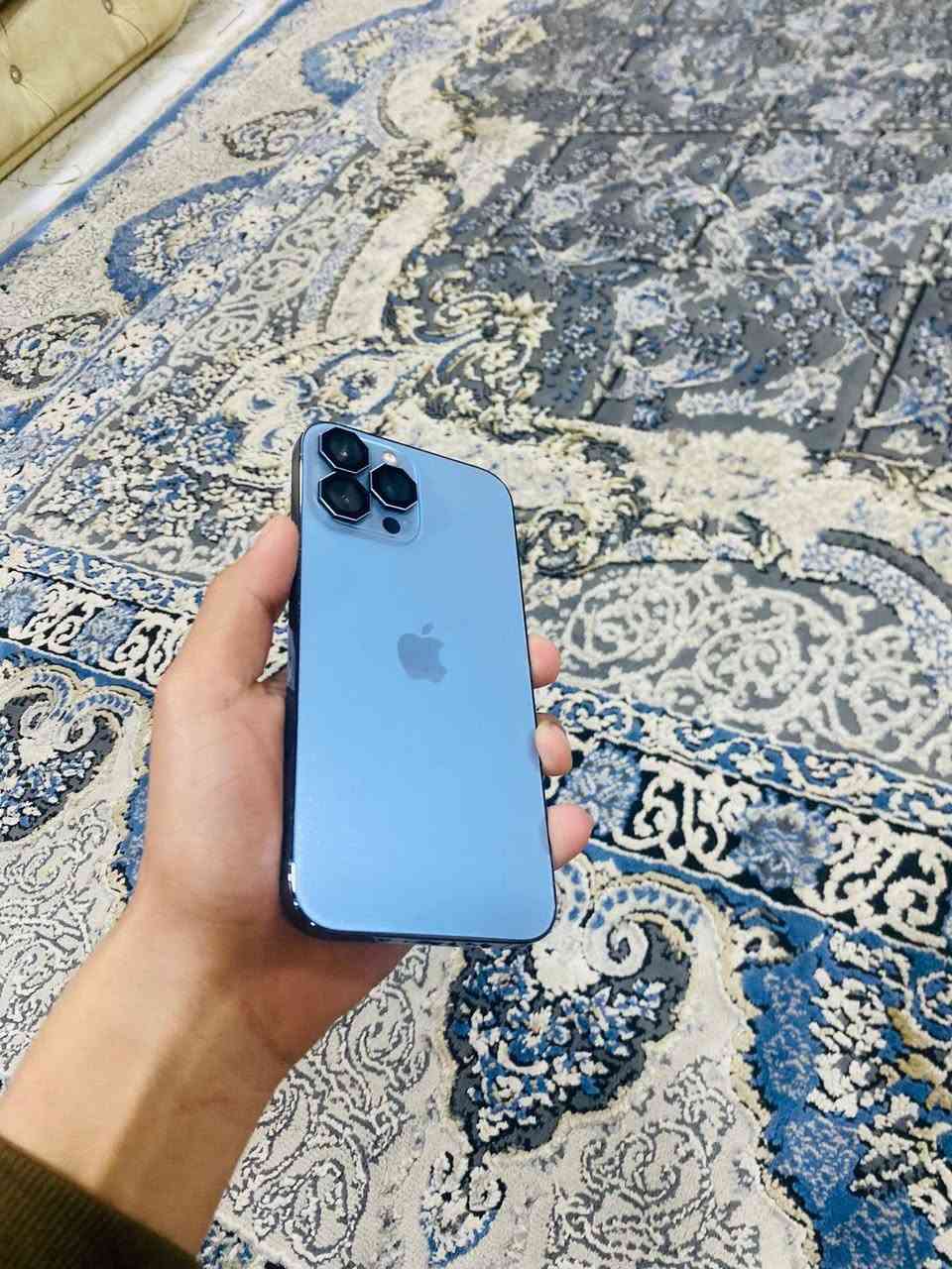 السلام عليكم
ايفون 13برو ماكس 

بطاريه 77 

ذاكره 256

جهاز ما مفتوح شرط نظافه فولل 

سعر 700 او بي مجال قليل
اتصال عل الرقم ***********
