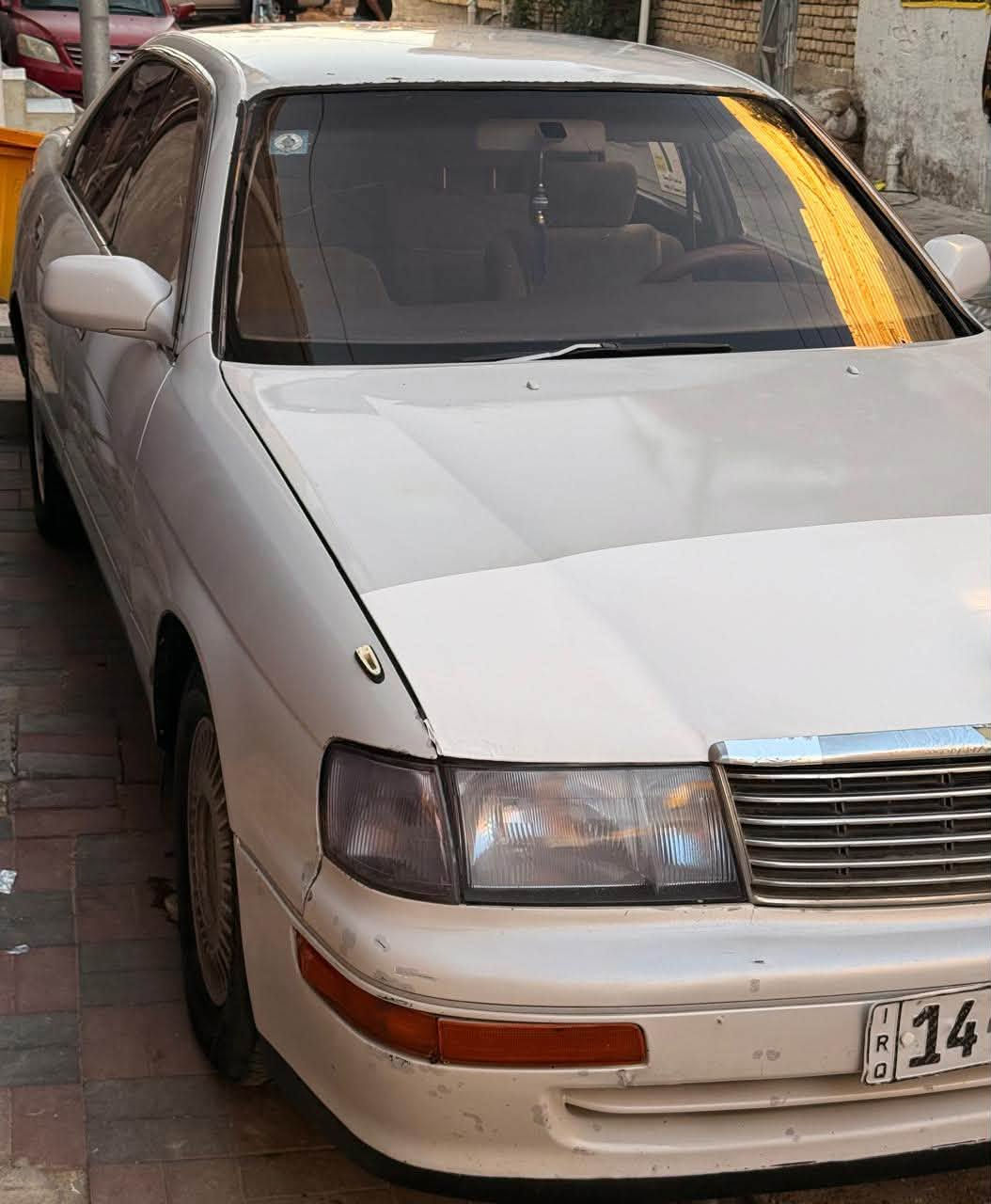 تيوتا كراون 2000رقم  بصره انكليزي تحويل مباشر

ابيض لؤلؤي محجل  تبريد جاهز منظومه كامله جديده 

محرك بطه 2500 ديلكو 
كير جديد توني شاده 

تخم تاير 

تبريد ويه السويج ثلج ❄️ 

حداده وباتري 

كهربائيات كلها شغاله وعلى وضع الشركه 

كاعيه جلد 

غرفتها جديده 

عنوان ناصريه 

السعر 53وبي مجال بسيط

***********
