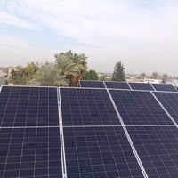 منظومة شمسية منزلية • ألواح جينكو ٦١٥واط • بطارية ليثيوم ١٦كيلوواط