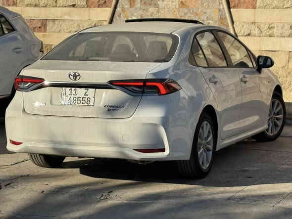 كورلا 2025  زيرو شكل خليجي هايبرد مكينه 1800 علامه سوده HEV  تشحن بنفسها تفويله تمشيك 1050 كيلو   مكفوله كفاله عامه  علامه سوده  

⚡️السنويه باسمي ومثبت الوحات مرقم كامل فقط تحويل ملكيه تكلفك 65 الف عليك  ⚡️

🔥السعر 23 مليون و 250 دينار 🔥 

عنوان /المنصور الداودي 

المواصفات 
🛜مكينه 1800 هايبرد شحن ذاتي 
🛜سلايت 
🛜كراسي جلد اصلي+ دركة جلد وحياكه  
🛜رادار + تحديد مسار طريق + قيادة ذاتيه 
🛜قرائة علامات الطريق المرورية
🛜بصمة تشغيل + دخول ذكي  يدة الباب
🛜هاندر بريك بصمة + اوتو هولد 
 🛜 بطاين بوب حياكه  مطرز 
🛜كيجات ديجتل 
🛜شاشه مسجل +تبريد بيانو + كامره خلفيه دوارة + كار بلي 
🛜تبريد قطعتين 
🛜لايت زينون عالي ناصي + بروجكتر لد زينون + لد صباحي زينون+ بكلايت لد 
🛜 حساس اطار + حساس مطر + حساس لايت داينمك عالي ناصي اوتو 
🛜ايفو مود + مود درايف + مانع انزلاق 
🛜 تحكم  الستيرن كامل مع كروس سرعه
 🛜ايرباك عدد 10
🛜ويل كب  حجم 16 
***********
