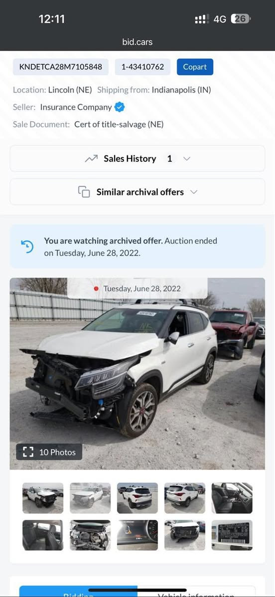 ⸻
🚗 للبيع كيا سيلتوس 2021 – فول ما عدا البانوراما

🔹 النوع : كيا سيلتوس
🔹 سنة الصنع: 2021
🔹 ناقل الحركة: أوتوماتيك
🔹 الوقود: بنزين
🔹 الحالة: استعمال شخصي – نظيفة

✨ المواصفات:
✔ شاشة وسطية كبيرة
✔ تحكم استيرن جهتين 
✔ تدفئة بالكشنات
✔ كاميرا خلفية
✔ حساس امامي خلفي
✔ بصمة تشغيل
✔ مقاعد جلد
✔ تبريد قطعتين 
✔ ثلاثة انظمة قيادة
✔ مري كهرباء
✔ شحن لاسلكي

📌 ملاحظة مهمة:
🔹 بيها حادث خفيف بالبنيد فقط
🔹 ما مأثر على الشاصي ولا الميكانيك
🔹 الفحص موجود والبيع على الفحص

💰 السعر: (15000 $)
📍 الموقع: (البصرة)
📞 للتواصل: (***********)
