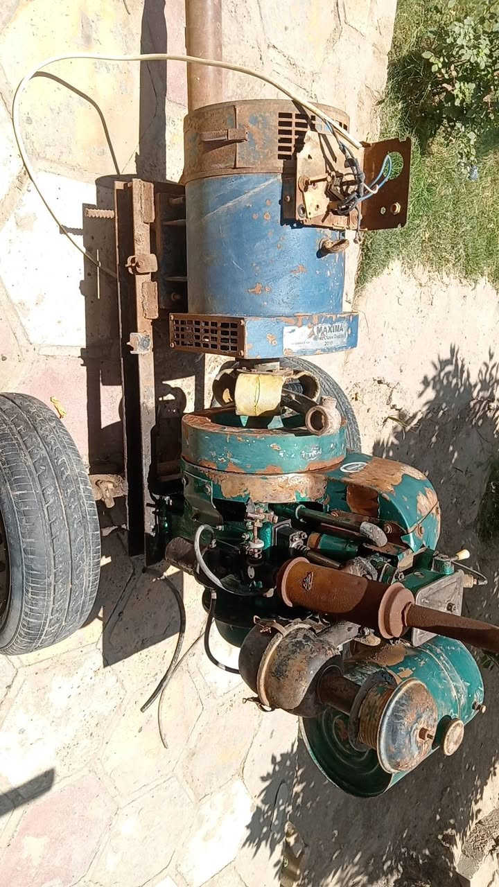 السلام عليكم ورحمة الله وبركاته مساء الخير يا الله
للبيع مولد هندي بربهات راس توليد ١٠ كيفي مكفول من كلشي من الفتح والتبديل مستخدم موسم واحد 
كلشي بشرط محرك ملف شاصي اذا مفتوح بيه برغي يرجع على وضع الشركه المكان بابل ابو غرق للمعلومات الاتصال ***********
