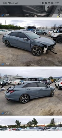 للبيع النترا هايبرد 2022  امريكي . بيها نواقص بسيطه و سعرها مناسب صور ...