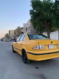 سمند موديل 2012سياره رقم بغداد مصفره هيه و غرامات مكينه و كير مكفولات ...