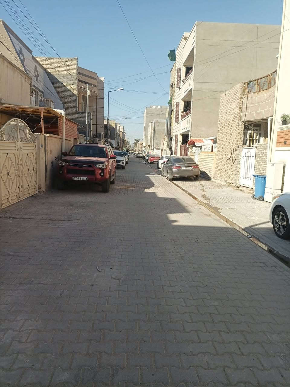 قطعه ارض 80مترواجه 5متر للبيع في حي الغدير زقاق 11 شارع مقرنص قرب ام عبير اتجاه القبلة للاستفسار راجع ***********/***********
