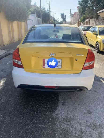 اكسنت دبدوب موديل 2009 امريكي رقم بغداد كابون بانزين بيها بسمي السياره الضرر داير الباب الخلف السايق  والباقي تلكيط التكسي معروف السعر 95 وبيها مجال ***********
