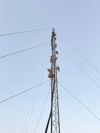 برج إنترنت مستعمل للبيع يحتوي على سكترات عدد3 يوبي ان تي دشات عدد 2 91...