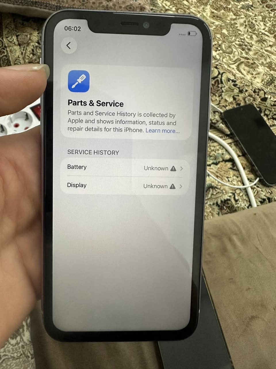 11 2 camera
شاشەو باتری گۆراوە 
کێشەی خەریتەی هەیە ریستارت دەبێتەوە
٨٥ هەزار قفلل


**إذا كنت صاحب هذا الإعلان وتريد حذفه لأي سبب، رجاءا أرسل رسالة إلى الدعم الفني**