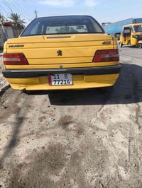 سياره بيجو 405 للبيع مديل 2012 بيها ضربه بجاملغ الخلفي ومعمره من جهت ق...