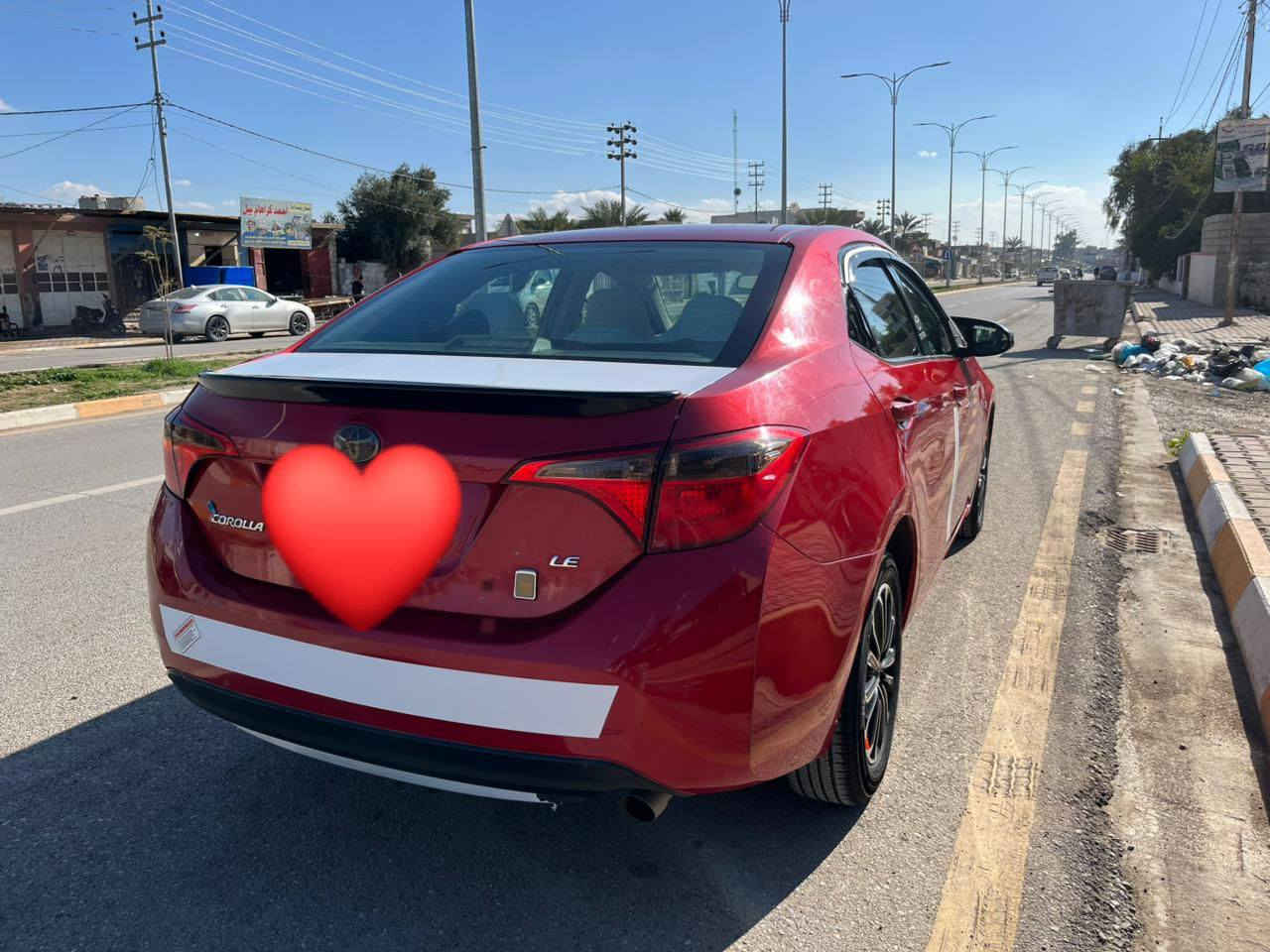 سلام عليكم
للبيع كورولا موديل 2017 وارد امريكي LE الظرر موضح بالصور بدون دواخل بدون ارباك حجر بيئه موجود سياره خير من الله تخم تاير . مشط ستيرن جديد صدر امامي كله جديد نوزلات جديد تفاصيل اكثر اتصال مامتواجد على الفيس مكلف بالنشر مكان السياره ديالى ناحيه جلولاء 
***********

