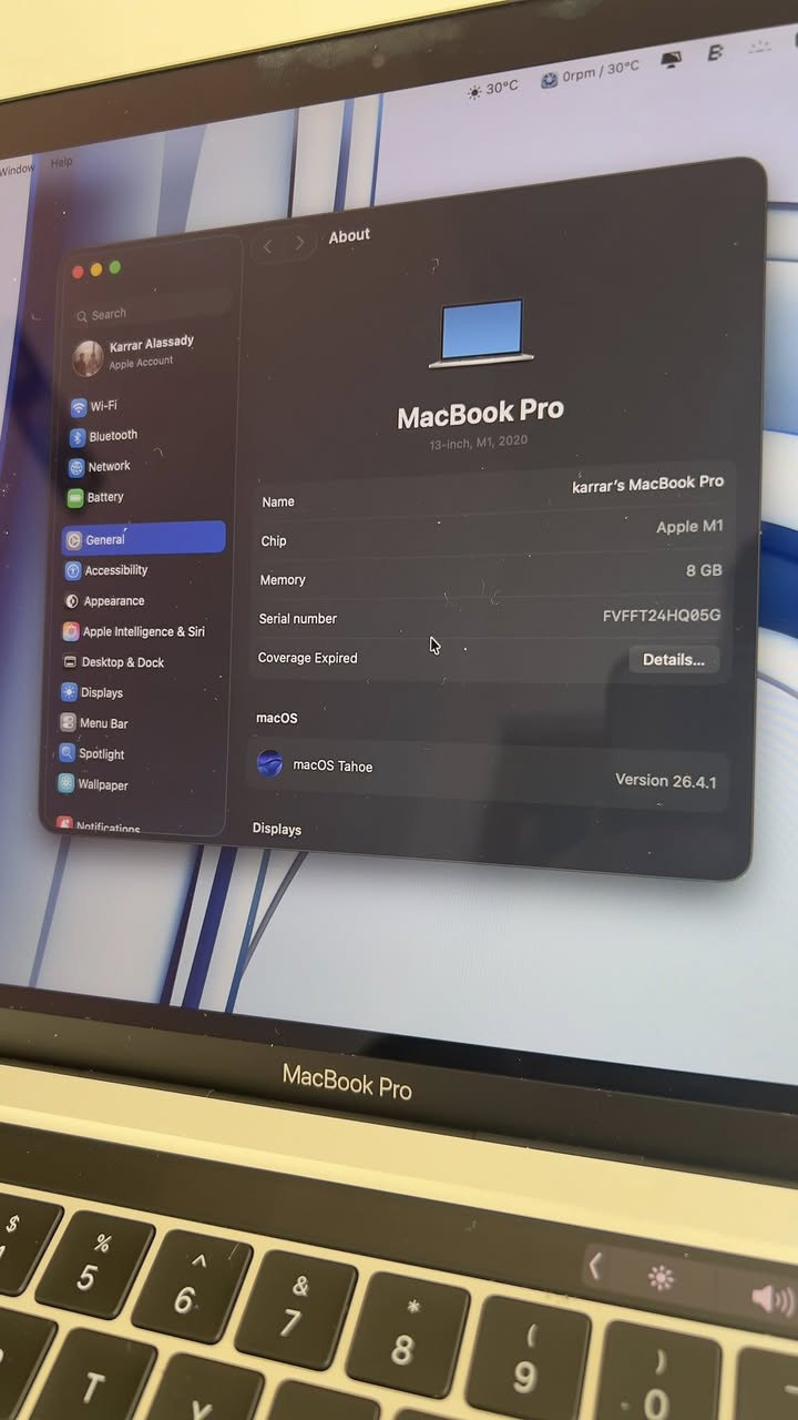 MacBook Pro M1 2020 13.3” 

Ram 8 | SSD 250 

Battery 98 | Cycle 73

Price : 750.000 🔒 

***********
