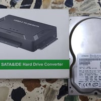 قطعتين جدد مفحوصات وشغالات100% 1_ هارد 3.5 IDE ذاكرة 160gb  يرهم على x...