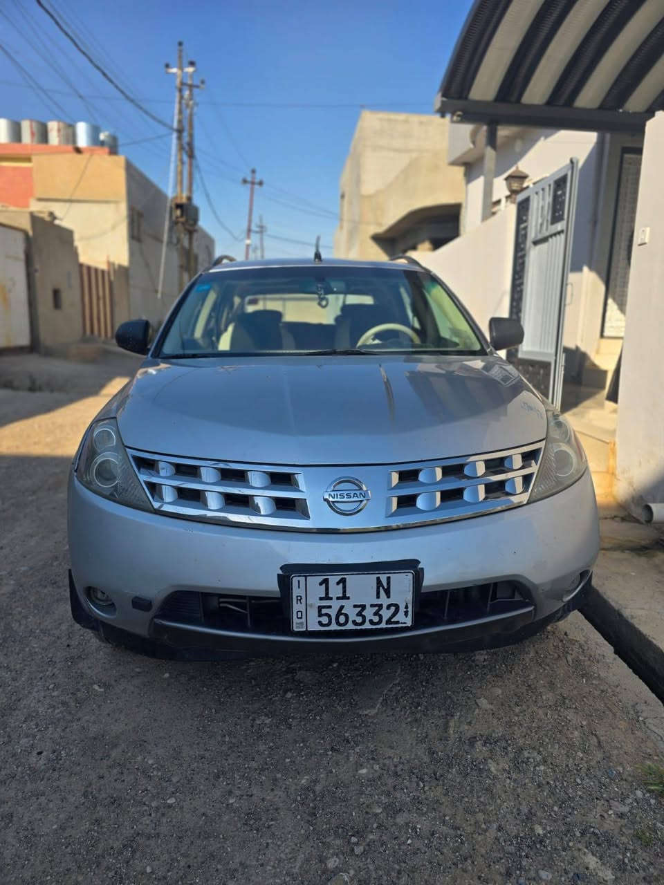 نيسان مورانو للبيع
السعر 65 وبي مجال 
مابيها ضرر
بس بيها تقحيل اشويا موجود بل صوره
كير و محرك شرط محرك 6 
كابون بانزين
تبريد شغال
سياره بسمي 
مكان السياره موصل
الرقم ***********
