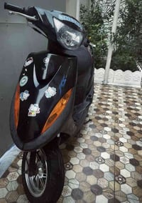 للبيع دراجة كلها بلادية   مكينة بلادية بيها تزويد صالنصةFM ويل نجمة يد...