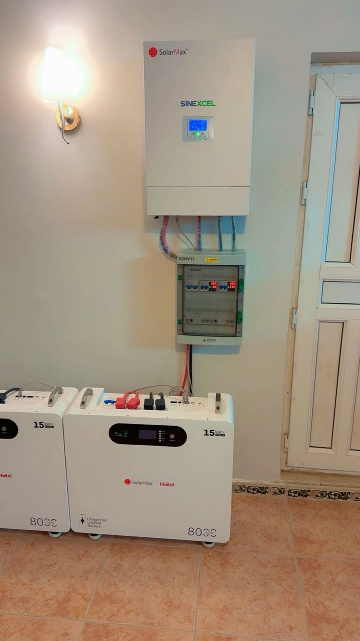 عمل وتنصيب منظومة وكيلنا في الديوانية 

باستخدام هيكل ميكانو Zam275 

الواح جينكو الاصلية بقدرة 615واط 

بطاريات هايلي العملاقة وكالة حصرية 

انفيرتر سولارماكس الغني عن التعريف الصامت 

شغل احترافي درجة اولى -عاشت الايادي-


**إذا كنت صاحب هذا الإعلان وتريد حذفه لأي سبب، رجاءا أرسل رسالة إلى الدعم الفني**