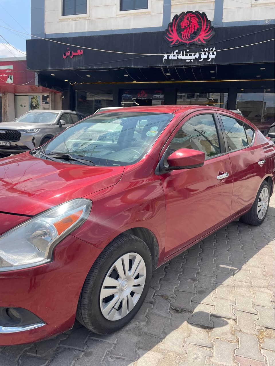 Nissan versa 
2018 amreke 

2 دەرگا و دۆسەی سبوغ 
یەک دوو جێ شوخت 
جەمپی پێش هەیە 
ئێڕباگ بویتەوە 
مەکینە V4,16 کەپس
ڕەقەم و سەنەوی ٢٠٢٥
ڕۆیشتن / ١٠٥ هەزار میل 
مواسفات Sv 

نرخ / ٩٠ $
*********** أربيل, العراق
