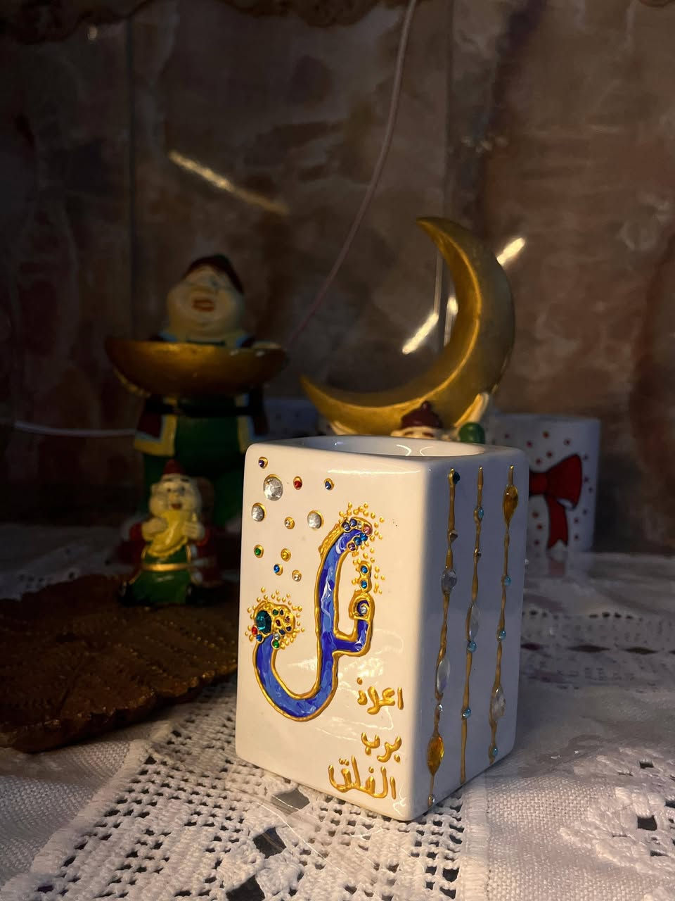 إذا تريد هدية مختلفة ومميزة 🎁
الكتابة على الزجاج بأجمل التصاميم ولمسة يدوية ✨
احجز قطعتك باسمك أو بعبارتك المفضلة 🤍
الطلب دايركت 📩


**إذا كنت صاحب هذا الإعلان وتريد حذفه لأي سبب، رجاءا أرسل رسالة إلى الدعم الفني**