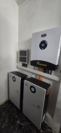 طاقة شمسية • سامراء المعمل • إنفيرتر 12kw
