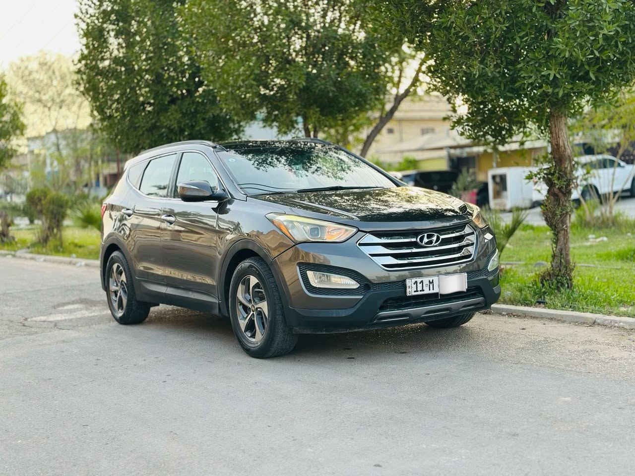 يا لله 
السلام عليكم            
سنتافية موديل 2014 لون چكليتي مميز 
رقم بغداد مشروع وطني بئسمي 
السعر (108)وبيهة مجال 💸 
رقم الهاتف ***********
بيهة صبغ مكانات ابيع حزام 
حجم المحرك 2400 🚀 
فول مواصفات 1+1 
المواصفات 
بصمة ابواب 
اشاير بل مري 
كامرة خلفية دوارة 
مانع نزلاق 
رادار امامي وجانبي 
بانوراما 
يدات نيكل  
خمسة ويل كب 
كشنات جلد تدفئة تبريد 
كشنات كهرباء جهتين 
بعد بيهة هواي مواصفات
السعر108وبيه مجال $💸 
رقم الهاتف ***********
مكانهة بغداد حي اور 📍
