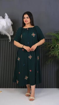 دشداشة كشمير • مطرزة • مقاسات 2XL-5XL